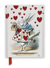 Load image into Gallery viewer, Alice's Adventures in Wonderland: White Rabbit (Foiled Journal)