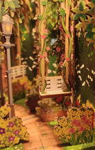 Load image into Gallery viewer, DIY Miniature House Book Nook Kit: Secret Garden
