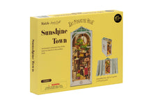 Load image into Gallery viewer, DIY Miniature House Book Nook Kit: Sunshine Town