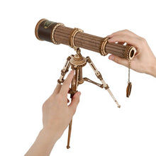 Load image into Gallery viewer, DIY Wooden Puzzle: Monocular Telescope