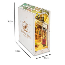 Load image into Gallery viewer, DIY Miniature House Book Nook Kit: Sunshine Town
