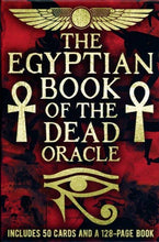 Load image into Gallery viewer, Egyptian Book Of The Dead Oracle Book + 50 Cards