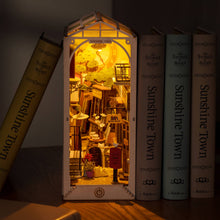 Load image into Gallery viewer, DIY Miniature House Book Nook Kit: Sunshine Town