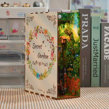 Load image into Gallery viewer, DIY Miniature House Book Nook Kit: Secret Garden