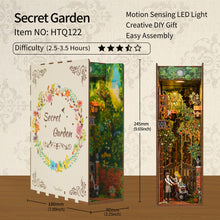 Load image into Gallery viewer, DIY Miniature House Book Nook Kit: Secret Garden