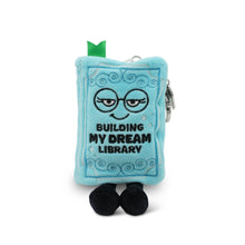 Load image into Gallery viewer, "Building My Dream Library" Book Plush Bag Charm