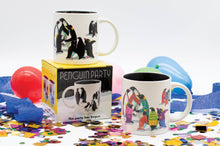 Load image into Gallery viewer, Penguin Party Heat-Changing Coffee Mug