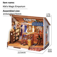 Load image into Gallery viewer, DIY Miniature House Kit: Kiki's Magic Emporium