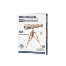 Load image into Gallery viewer, DIY Wooden Puzzle: Monocular Telescope
