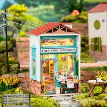 Load image into Gallery viewer, DIY Miniature House Kit: Free Time Bookshop