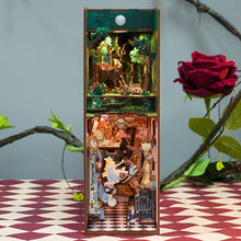 Load image into Gallery viewer, DIY Miniature House Book Nook Kit: Alice&#39;s Adventure
