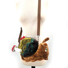 Load image into Gallery viewer, Snail Plush Crossbody Bag