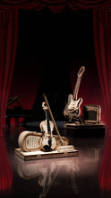 Load image into Gallery viewer, 3D Laser Cut Wooden Puzzle: Electric Guitar