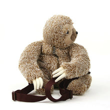 Load image into Gallery viewer, Sloth Furry Backpack