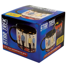 Load image into Gallery viewer, Star Trek Transporter Heat-Changing Mug