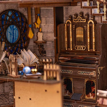 Load image into Gallery viewer, DIY Book Nook Kit: Nebula Common Room with Dust Cover