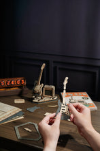 Load image into Gallery viewer, 3D Laser Cut Wooden Puzzle: Electric Guitar