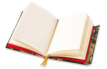 Load image into Gallery viewer, Chinese Lacquer Black & Gold Screen Journal
