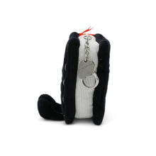 Load image into Gallery viewer, "I Like My Thrillers Dark & Twisted" Book Plush Bag Charm