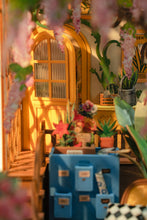 Load image into Gallery viewer, DIY Miniature House Book Nook Kit: Garden House