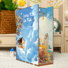 Load image into Gallery viewer, DIY Miniature House Book Nook Kit: Travel with the Wind
