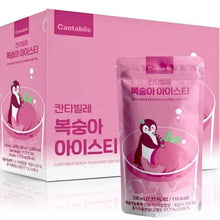Load image into Gallery viewer, Cantabile Peach Iced Tea Pouch Drink (Korea)