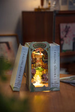 Load image into Gallery viewer, DIY Miniature House Book Nook Kit: Falling Sakura