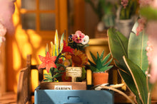 Load image into Gallery viewer, DIY Miniature House Book Nook Kit: Garden House