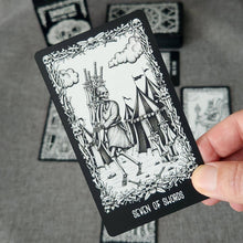 Load image into Gallery viewer, Darkside Skeleton Tarot Cards Deck Standard Edition