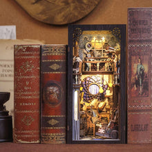 Load image into Gallery viewer, DIY Book Nook Kit: Nebula Common Room with Dust Cover