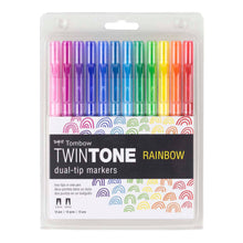 Load image into Gallery viewer, TwinTone Marker Set: Rainbow - 12 pack
