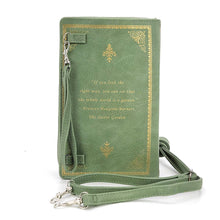 Load image into Gallery viewer, The Secret Garden Book Clutch Bag
