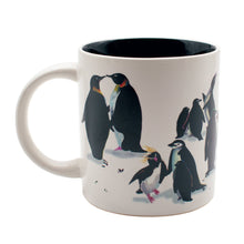 Load image into Gallery viewer, Penguin Party Heat-Changing Coffee Mug