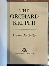 Load image into Gallery viewer, The Orchard Keeper, by Cormac McCarthy (First Printing)