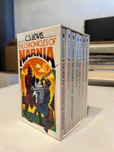 Load image into Gallery viewer, The Chronicles of Narnia C.S. Lewis 1970 First Collier Edition Complete Box Set