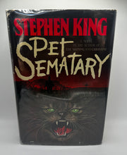 Load image into Gallery viewer, Pet Sematary by Stephen King (1st edition)
