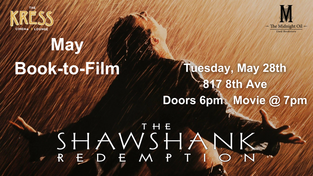 Book to Movie - Shawshank Redemption
