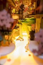 Load image into Gallery viewer, DIY Miniature House Book Nook Kit: Falling Sakura