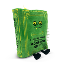Load image into Gallery viewer, "I Like My Books With Extra Monster Smut" Book Plush