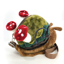 Load image into Gallery viewer, Snail Plush Crossbody Bag