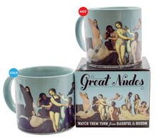 Load image into Gallery viewer, Great Nudes of Art Heat-Changing Coffee Mug