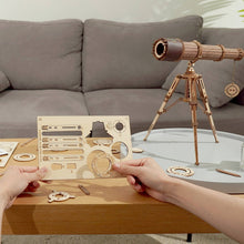 Load image into Gallery viewer, DIY Wooden Puzzle: Monocular Telescope
