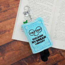 Load image into Gallery viewer, "Building My Dream Library" Book Plush Bag Charm