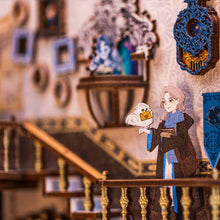 Load image into Gallery viewer, DIY Book Nook Kit: Nebula Common Room with Dust Cover