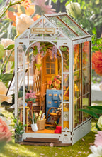 Load image into Gallery viewer, DIY Miniature House Book Nook Kit: Garden House