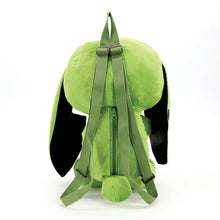 Load image into Gallery viewer, Green Naughty Bunny Stuffed Backpack