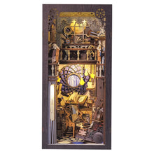 Load image into Gallery viewer, DIY Book Nook Kit: Nebula Common Room with Dust Cover