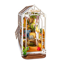 Load image into Gallery viewer, DIY Miniature House Book Nook Kit: Garden House
