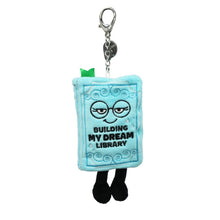 Load image into Gallery viewer, "Building My Dream Library" Book Plush Bag Charm