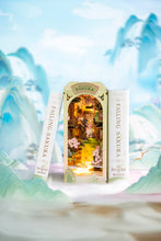 Load image into Gallery viewer, DIY Miniature House Book Nook Kit: Falling Sakura